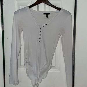 Buttoned Body Suit
